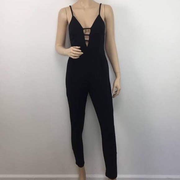 Rue21 Pants - Black Rue21 Strapy Jumpsuit